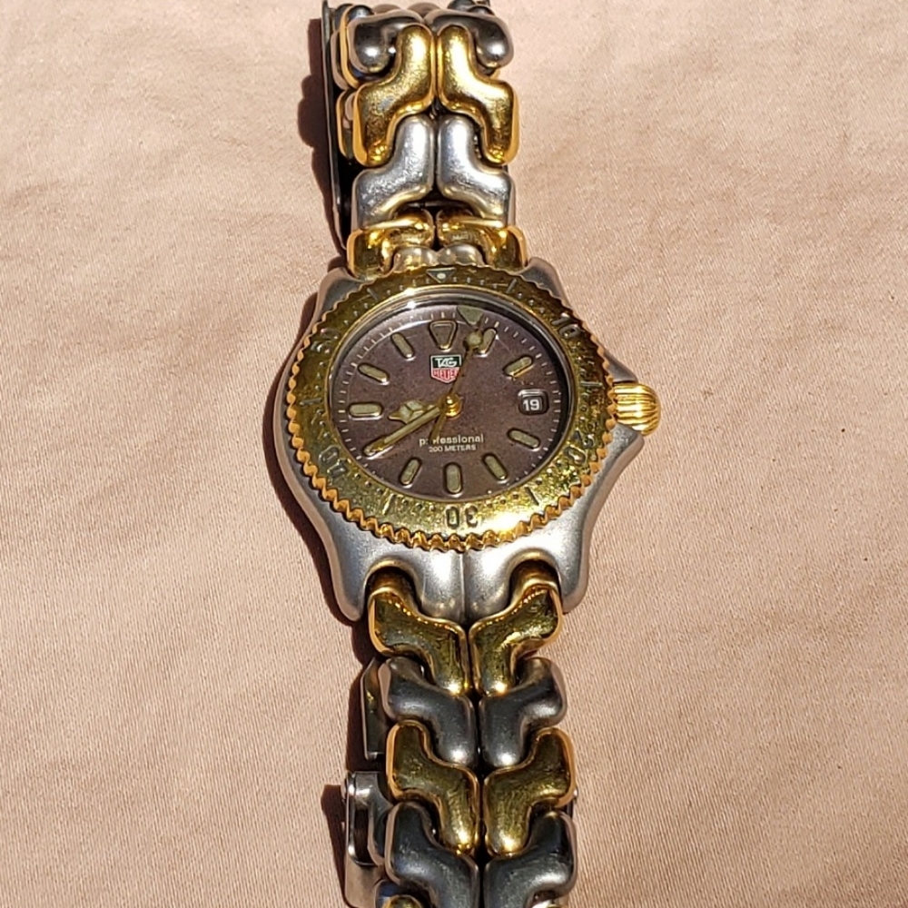 Two toned Tag watch